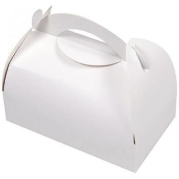 BOITE A GATEAU AVEC ANSE 18X16X5.5CM