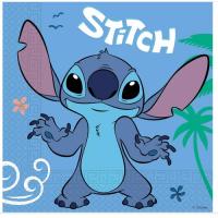 SERVIETTE 3 PLIS 33X33CM STITCH X20