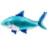 BALLON ALU REQUIN 102X62CM