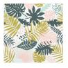 SERVIETTES ALOHA FEUILLES 33X33CM X20