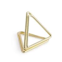 PORTE CARTE TRIANGLE OR 2.3CM X10