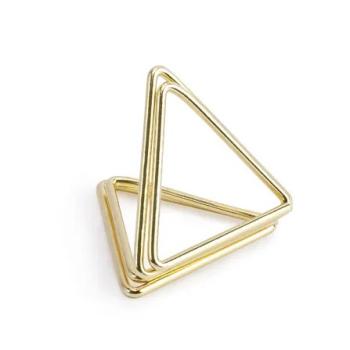 PORTE CARTE TRIANGLE OR 2.3CM X10