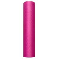 TULLE 50CMX5M FUSHIA