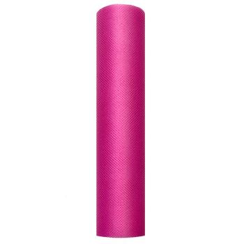 TULLE 50CMX5M FUSHIA