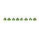 GUIRLANDE TREFLES SAINT PATRICK 3M