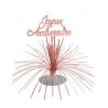CENTRE DE TABLE JOYEUX ANNIVERSAIRE ROSE GOLD