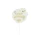 BOUGIE 1ER ANNIVERSAIRE DANS LES NUAGES TAUPE ET AMANDE DIAM.8CM