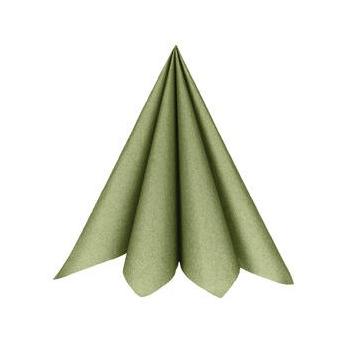 SERVIETTES ETERNITY AIRLAID 40X40CM X20 SAUGE