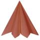 SERVIETTES ETERNITY AIRLAID 40X40CM X20 TERRACOTTA