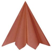 SERVIETTES ETERNITY AIRLAID 40X40CM X20 TERRACOTTA