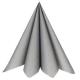 SERVIETTES ETERNITY AIRLAID 40X40CM X20 ARGENT