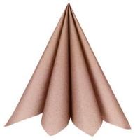 SERVIETTES ETERNITY AIRLAID 40X40CM X20 ROSE GOLD