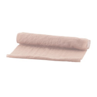 CHEMIN DE TABLE TARTALANE ROSE PASTEL 28CM X 3M
