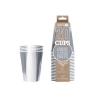 GOBELET CARTON ARGENT IRISE 53CL X20