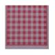 SERVIETTES OUATE 38X38CM VICHY ROUGE X40