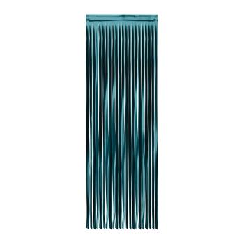 RIDEAU BLEU PETROLE MATTE 240X100CM