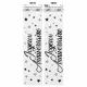 BANNIERE J.A. METALLIQUE BLANC