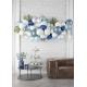 KIT 50 BALLONS POUR ARCHE BLEU