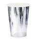 GOBELETS CARTON ARGENT 220ML X6