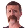 MOUSTACHE KEKE MARRON