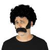 SET MOUSTACHE ET ROUFLAQUETTES NOIRES