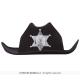 CHAPEAU SHERIF ENFANT FEUTRE NOIR 