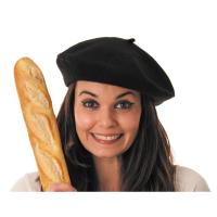 BERET BASQUE NOIR LUXE