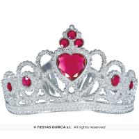 DIADEME COEUR ROUGE ENFANT