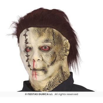 MASQUE ASSASSIN AVEC CHEVEUX LATEX