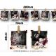 GUIRLANDE PHOTOS CRIMES 274CM (16x22cm)