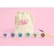 KIT PAILLETE FIERTE (6pots 5ml+baume+pinceau)