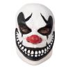 MASQUE CLOWN EFFRAYANT LATEX BLANC ET NOIR