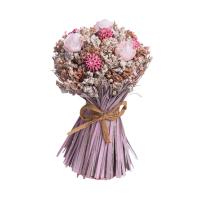 BOUQUET ROSES PECHE 9,5X15CM
