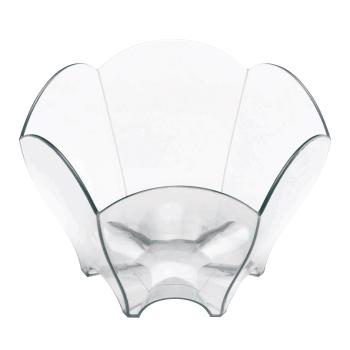 COUPELLE TULIPE TRANSPARENTE 7CL X25