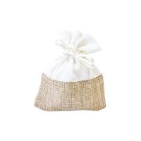 SAC TOILE ET JUTE X4 (10x8cm)
