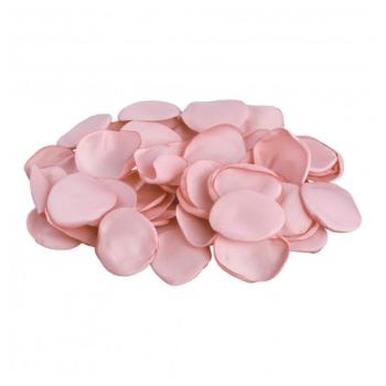 SACHET 50 PETALES DE ROSE SATIN ROSE POUDRE