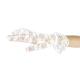GANTS BLANC COURT EN DENTELLE