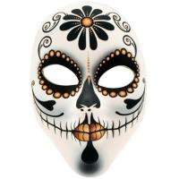 MASQUE TISSU FEMME JOUR DES MORTS