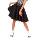 JUPE NOIRE ROCK'N'ROLL T.U