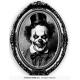 AUTOCOLLANT CADRE CLOWN 30X23CM