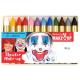BOITE DE 12 CRAYONS GRAS COLORIS ASS