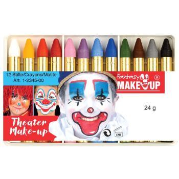 BOITE DE 12 CRAYONS GRAS COLORIS ASS