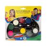 PALETTE DE MAQUILLAGE 8 COULEURS AVEC APPLICATEUR+EPONGE