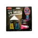 KIT DE MAQUILLAGE UV TETE DE MORT