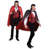 CAPE BLOODLUST NOIR/ROUGE REVERSIBLE 120CM