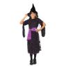 COSTUME SORCIERE CELESTE NOIR ET VIOLET T.5/6 ANS