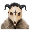 MASQUE SQUELETTE BETE A CORNES