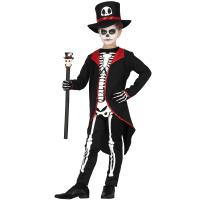 COSTUME ELEGANT SKELETON T.10-12 ANS