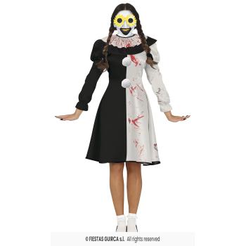 COSTUME CLOWN TERRORIFIC FEMME T.M