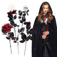 FLEUR HALLOWEEN ASS. 45CM